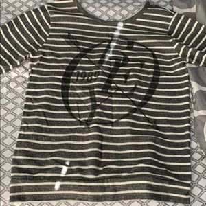 Obey Striped Boatneck Sweater